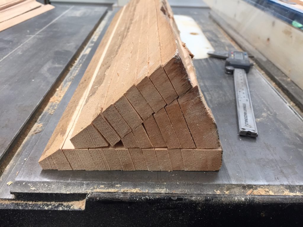 Bracing stock.